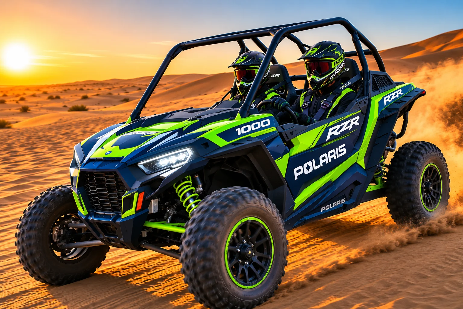 Polaris Double Seater Buggy - desert legend with precision handling
