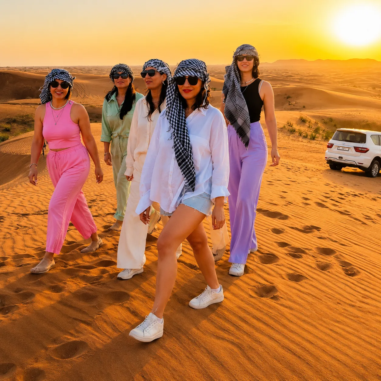 Morning Desert Safari - Sunrise Experience